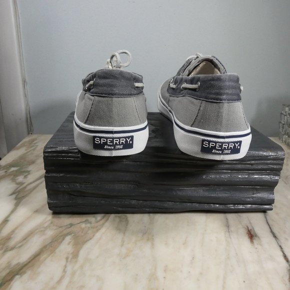 Sperry Men's Bahama II Boat Shoe, SW Grey/Navy, 11 M US - Picture 7 of 9